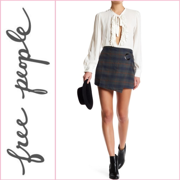 Free People Dresses & Skirts - NEW Free People Tessa Plaid Skirt